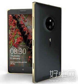 Lumia 830金色版或于2月份上市