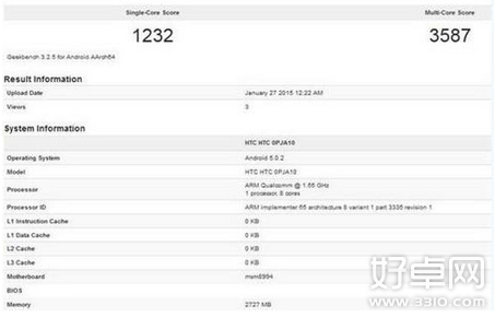 HTC M9真机外观图片曝光