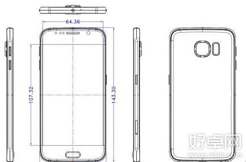 三星Galaxy S6搭载新保护套现身 外形再次曝光