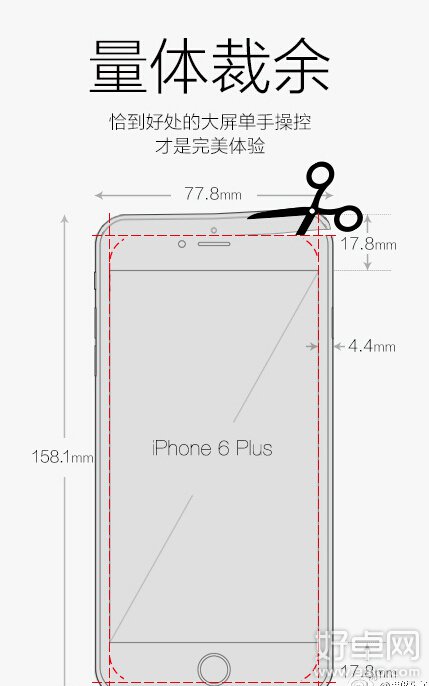 乐视手机尺寸曝光 大屏兼顾单手操作握感强