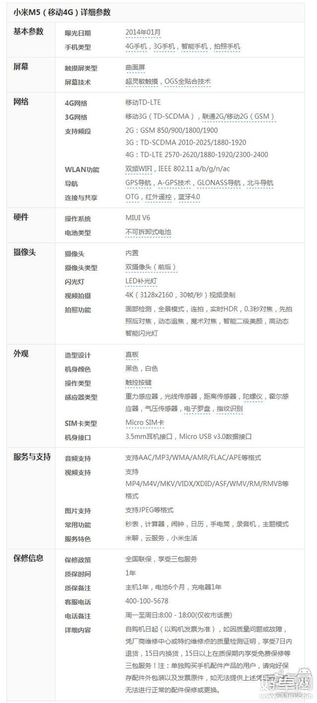 小米5/5 Plus参数亮相 七月份或发布