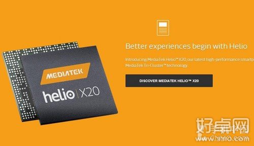 台媒曝光：小米新旗舰率先采用联发科Helio X20