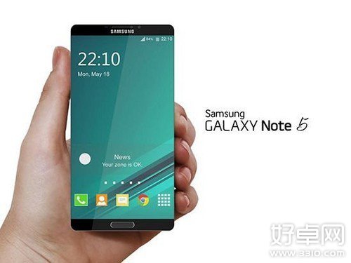 三星新旗舰Galaxy Note5再爆：或9月份上线