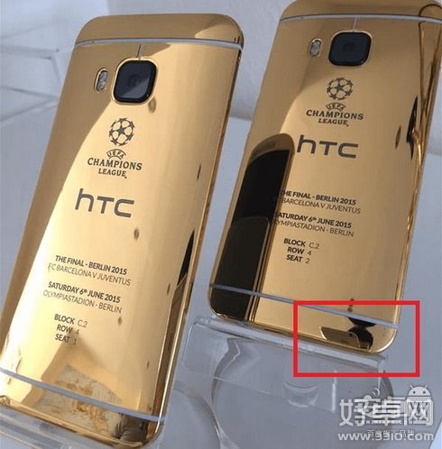 HTC One M9纹身版本亮相：叫板三星S6