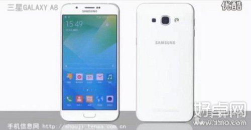 三星Galaxy A8上手图片泄漏：超薄机身设计