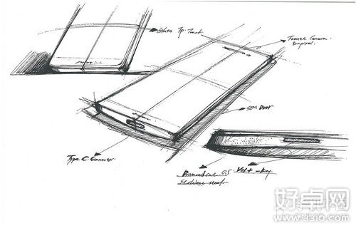 一加手机2设计手稿意外泄漏：真机外形曝光