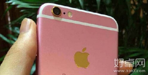 粉红iphone 6s首曝： 白条与摄像头凸出依旧