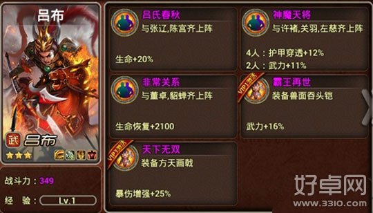 三国无双第一猛将 X三国吕奉先详细分析